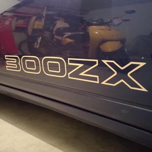 最終値下げサインクリエーターカッティング 300ZX ツインターボ - VG30DETT V6 Z32 - ドアサイドステッカー