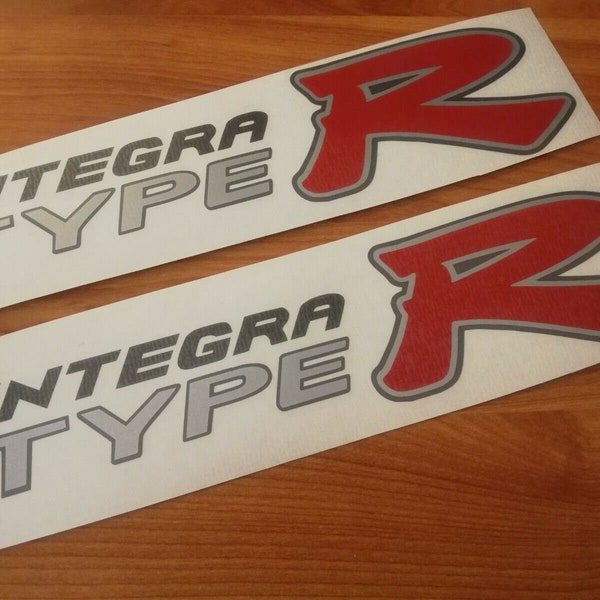 Integra DC5 Type R Decal - Fits Integra K20 - Reproduction Side Sticker