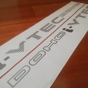 i-VTEC DOHC - Fits Civic Accord Prelude K20 K24 - Side Stickers