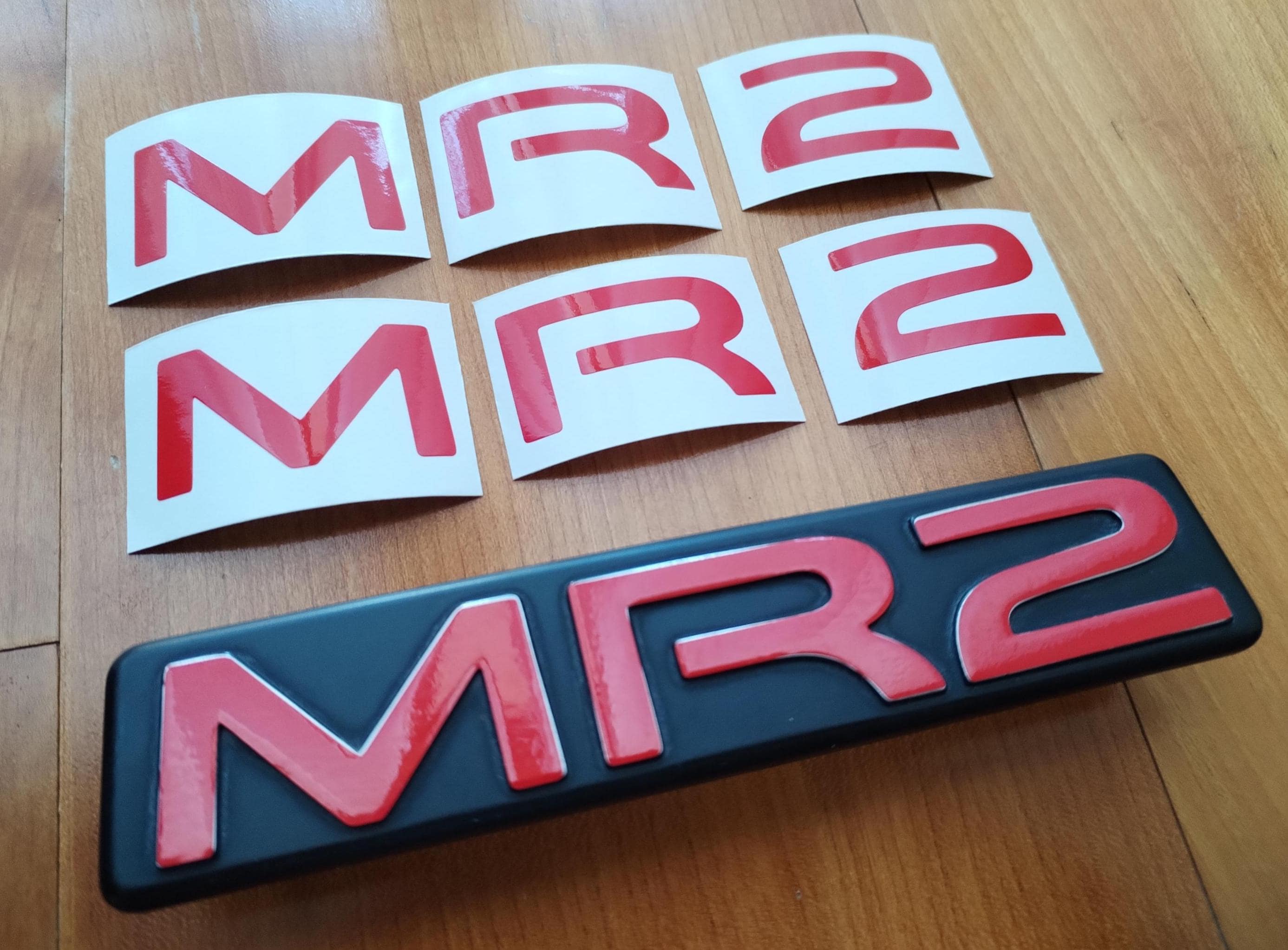 MR2 MK2 Rear Badge Overlay Decal - Fits MR2 SW20 89-99 (zenki) - Etsy