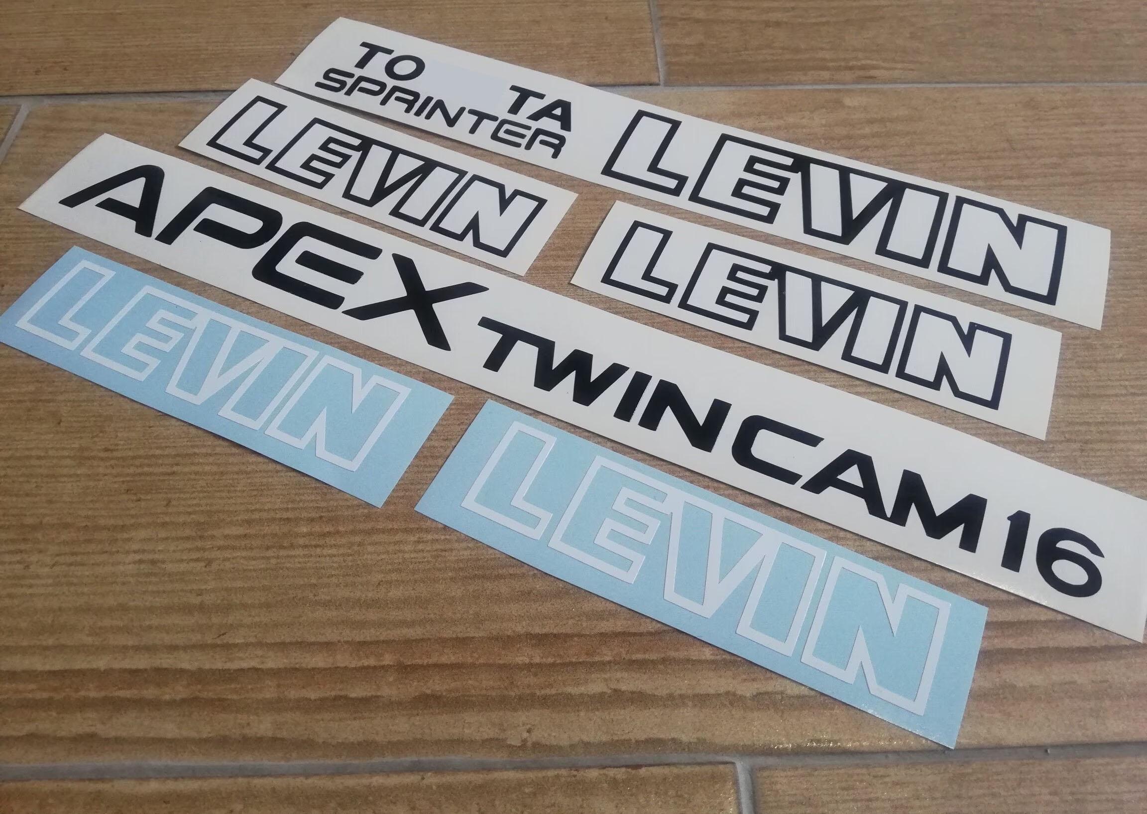 AE86 Corolla Levin - Fits Apex Twin Cam 16 Sprinter - Sticker