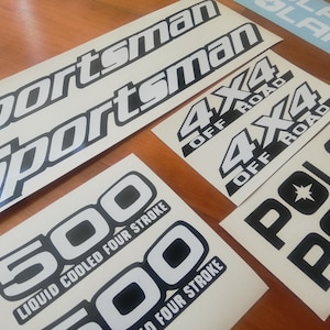 Sportsman - Magnum - Scrambler - Sticker Fits 500 4x4 - ATV - Reproduction Decals Kit