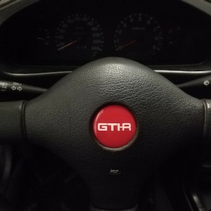 Sunny / Pulsar GTI-R - Fits N14 GTIR - Emblem Steering Wheel - Badge Aftermarket