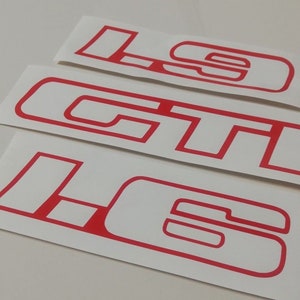 205 GTI 1.9 1.6 - Side Decals - Fits 1.9 1.6 205 GTI - Reproduction Decals / Sticker