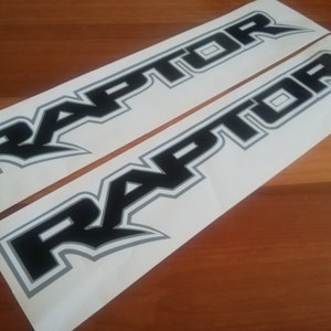 Aftermarket Raptor Side Decals Pick-Up - 69cm/27&#39; - 4x4 Off Road - Fits Truck Bedside - Sticker