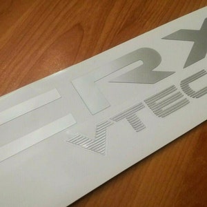 CRX シビック ED9 / EE9 Vtec - リア複製デカール 88-91 D16 B16 CRX に適合