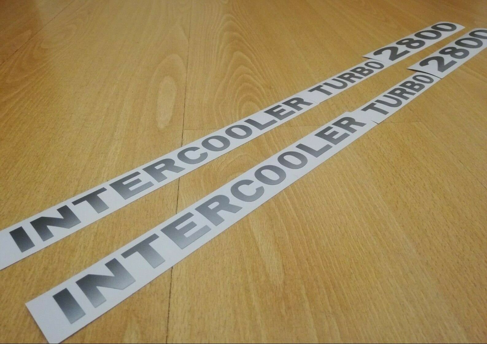 Decals Pajero Intercooler Turbo 2800 Past Mitsubishi Etsy Nederland