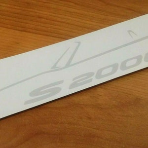 S2000 S2K Wind Deflector Sticker - Fits s2000 Vtec F20C - Decal