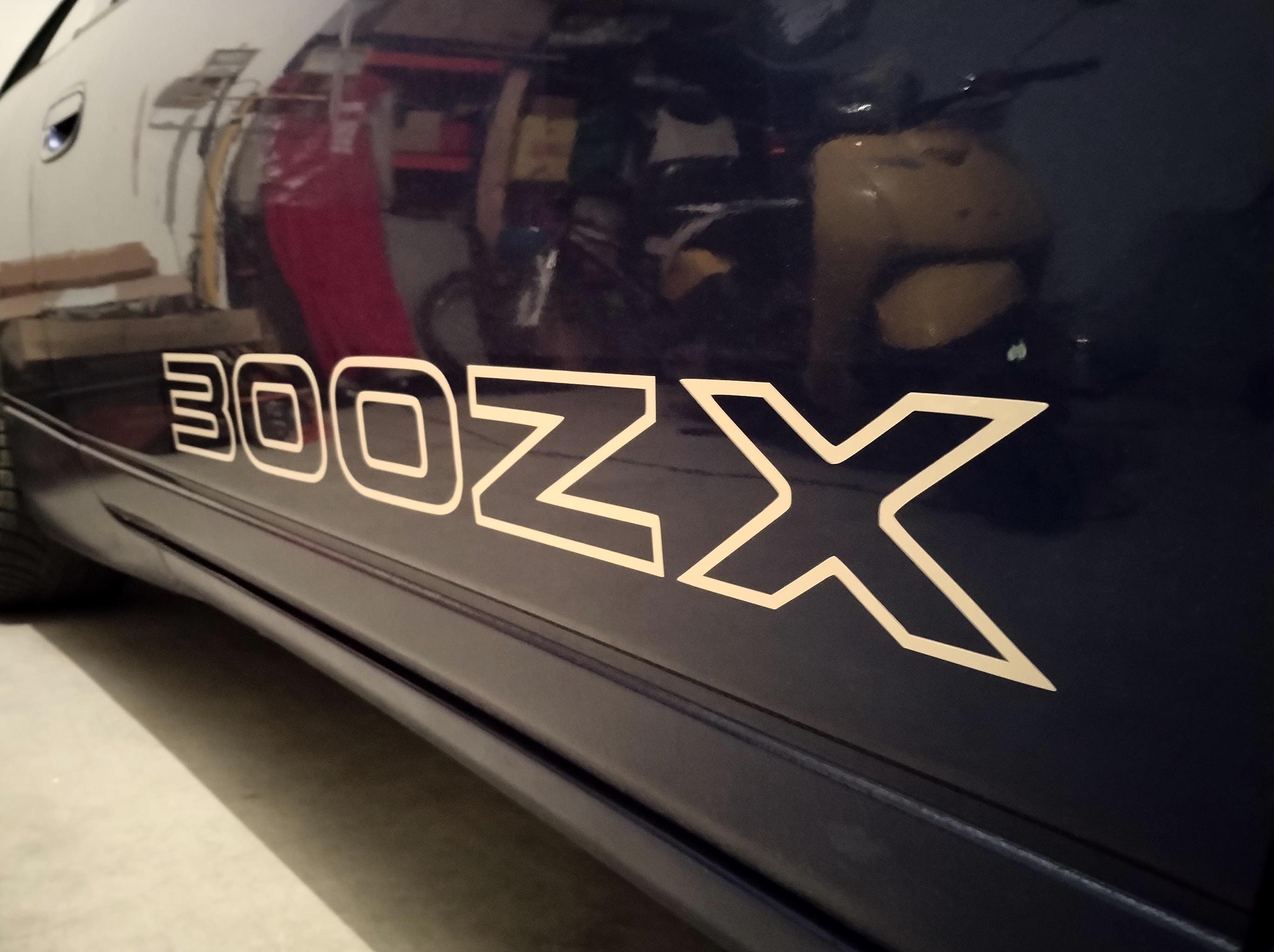 300ZX Twin Turbo - VG30DETT V6 Z32 - Door Side Sticker Decal - Etsy