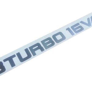 1.8 Turbo 16 Valve 200sx 180sx - CA18DET S13 - Rear Reproduction Sticker Decal