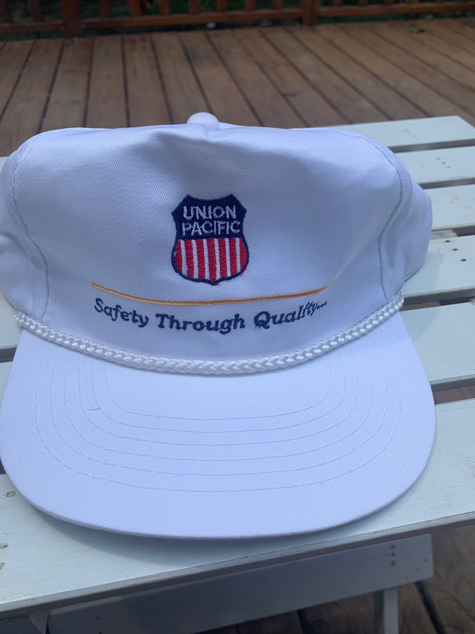 Vintage Union Pacific Hat Etsy