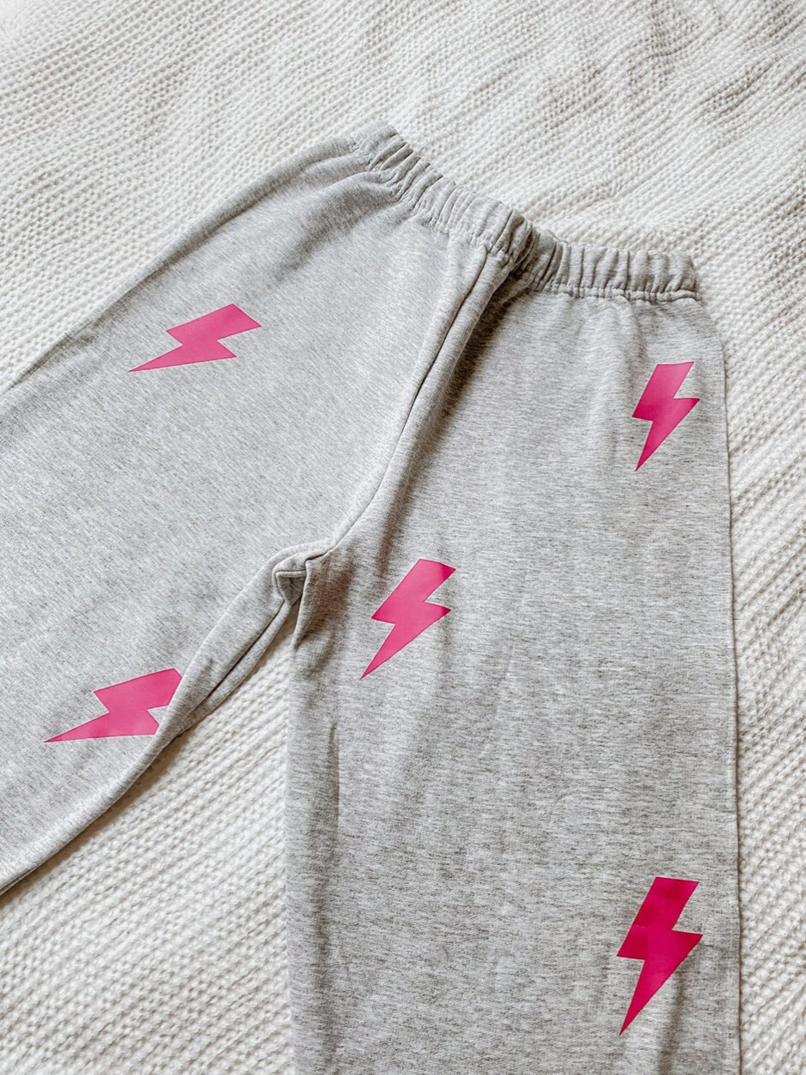 Lightning Bolt Joggers Customizable Etsy