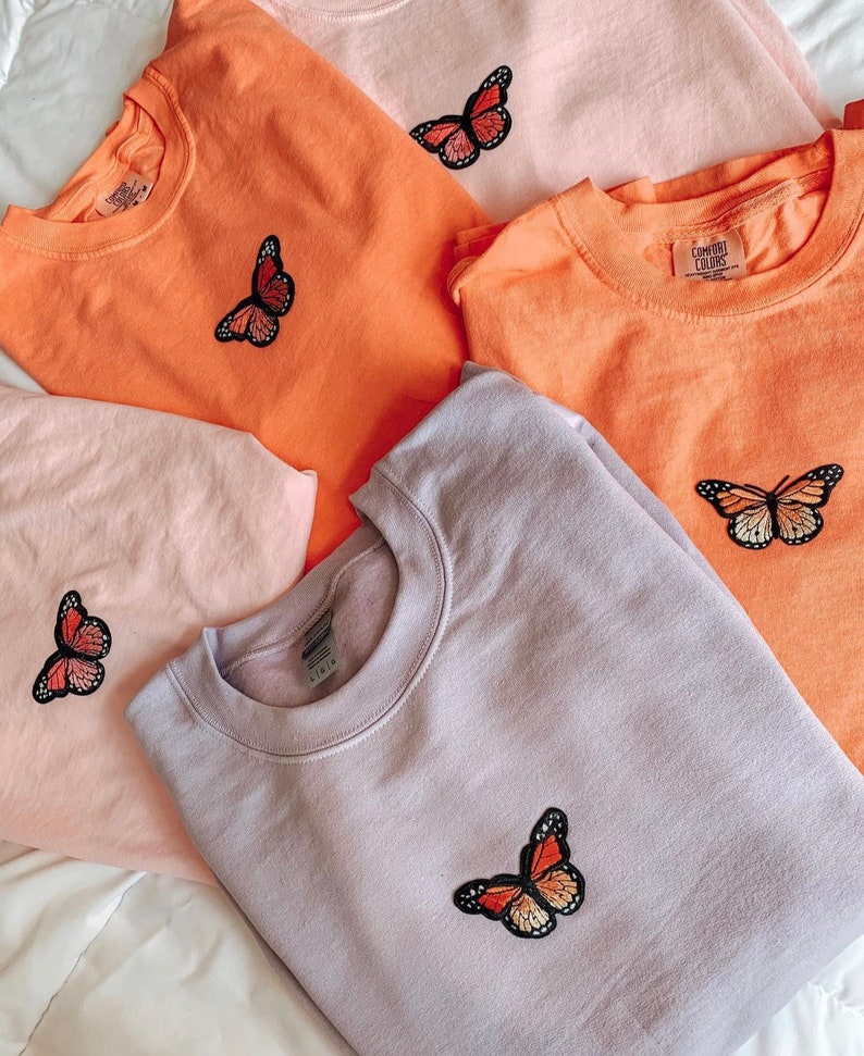Custom Butterfly Hoodie Etsy