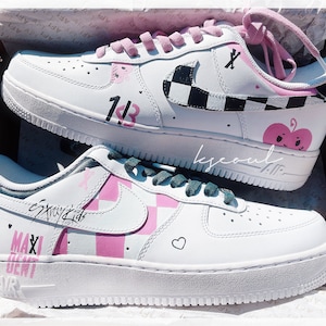 stray kids “case 143” inspired custom af1s