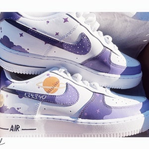 bts "134340" inspired custom af1s