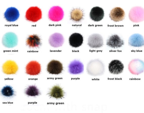 POM POM FOX LAVENDER FROST POM POM FOX LAVENDER FROST