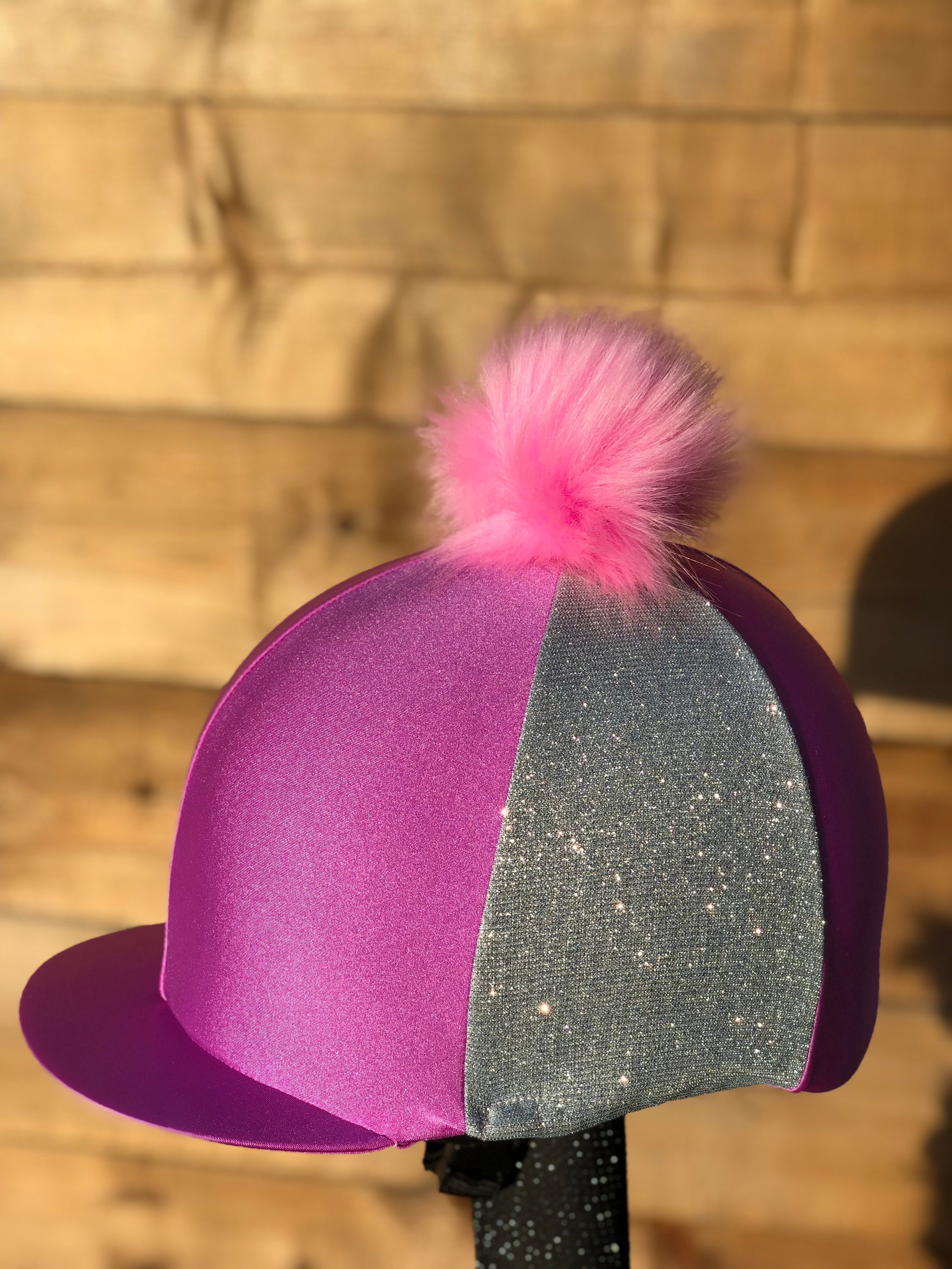 JAS Women's Wool Felt Jockey Cap - Equestrian Horse Riding Hat, One Size