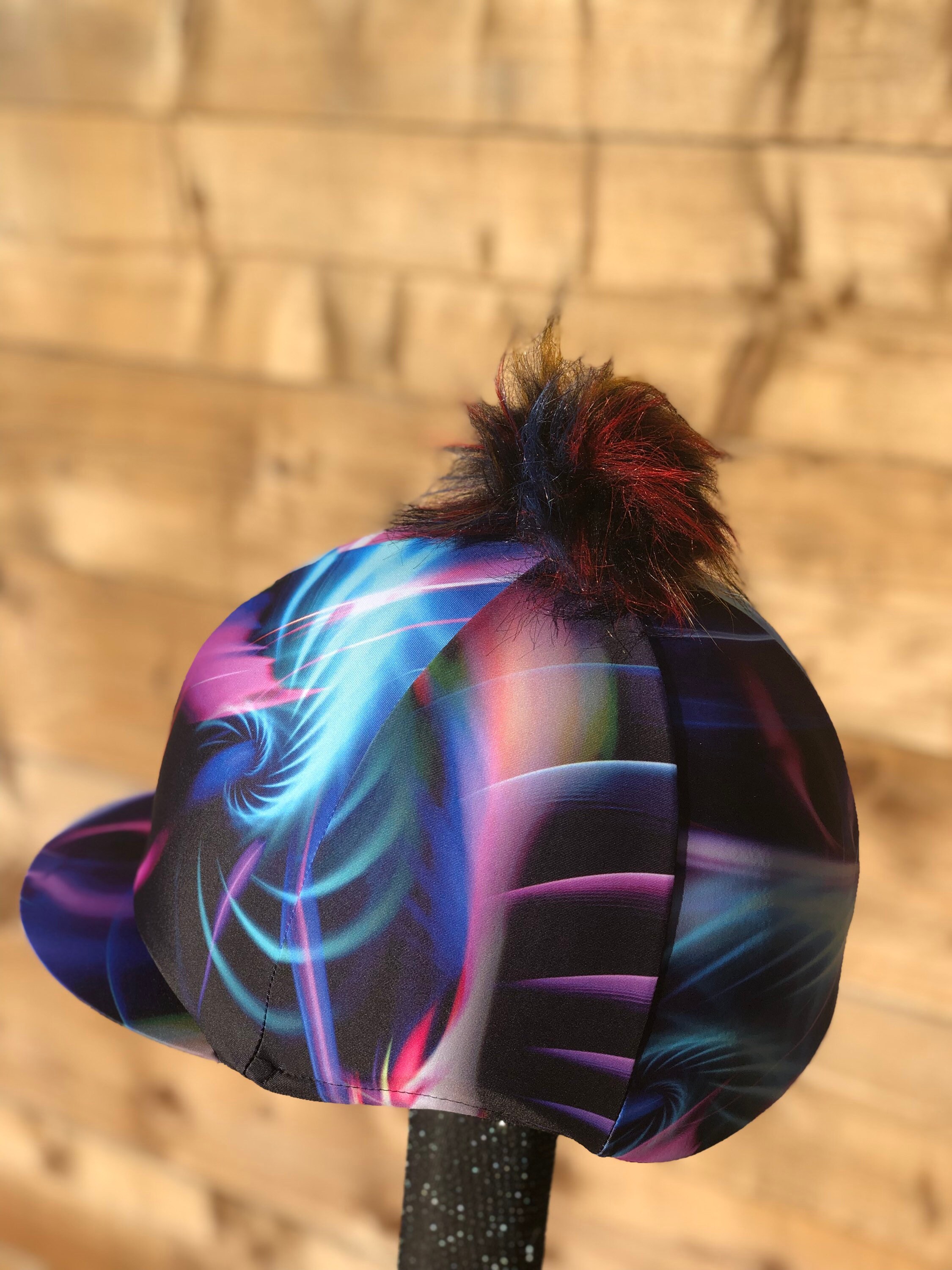 Riding Hat Silk Purple Electric