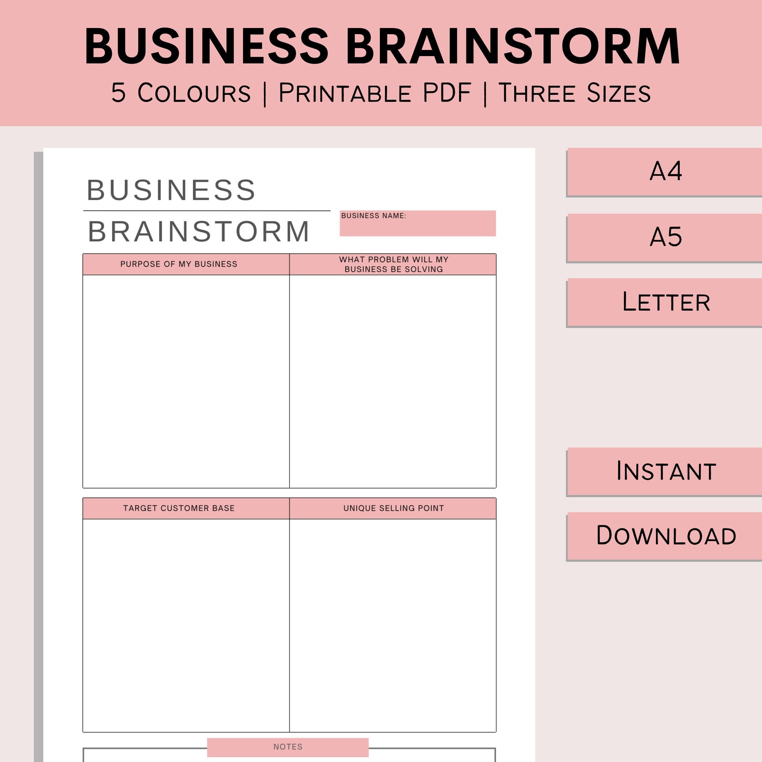 Create Your Own Business Plan Outline