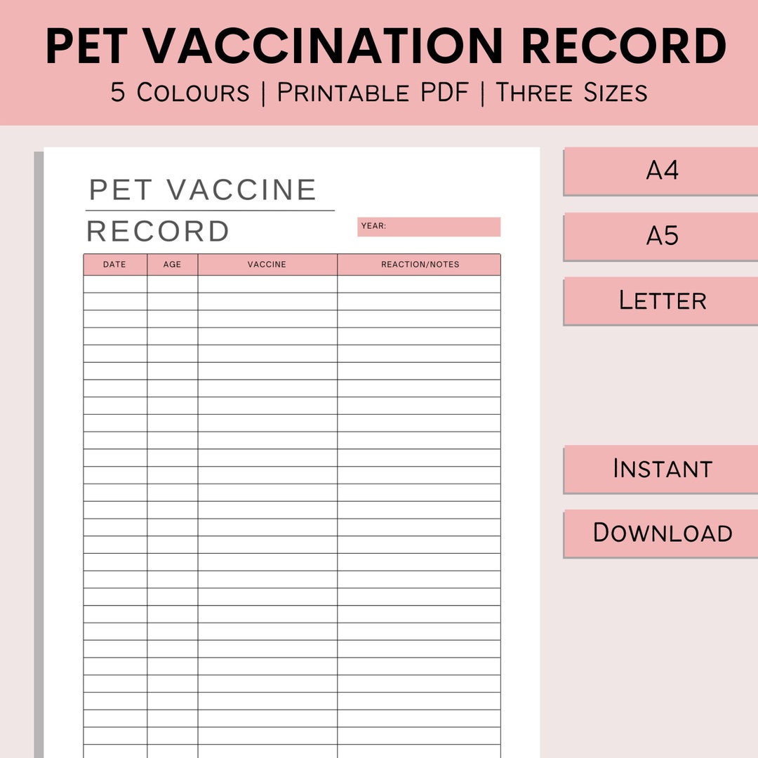 pet-vaccination-record-printable-pet-immunizations-animal-health-log-pet-health-care-sheet-pet-vaccines-log-pdf-a4-a5-letter-etsy