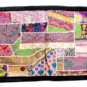 Vintage Indian patchwork tapestry ,Wall hanging tapestry,  handmade Indian tapestries , handmade carpet , wall hanging , wall art