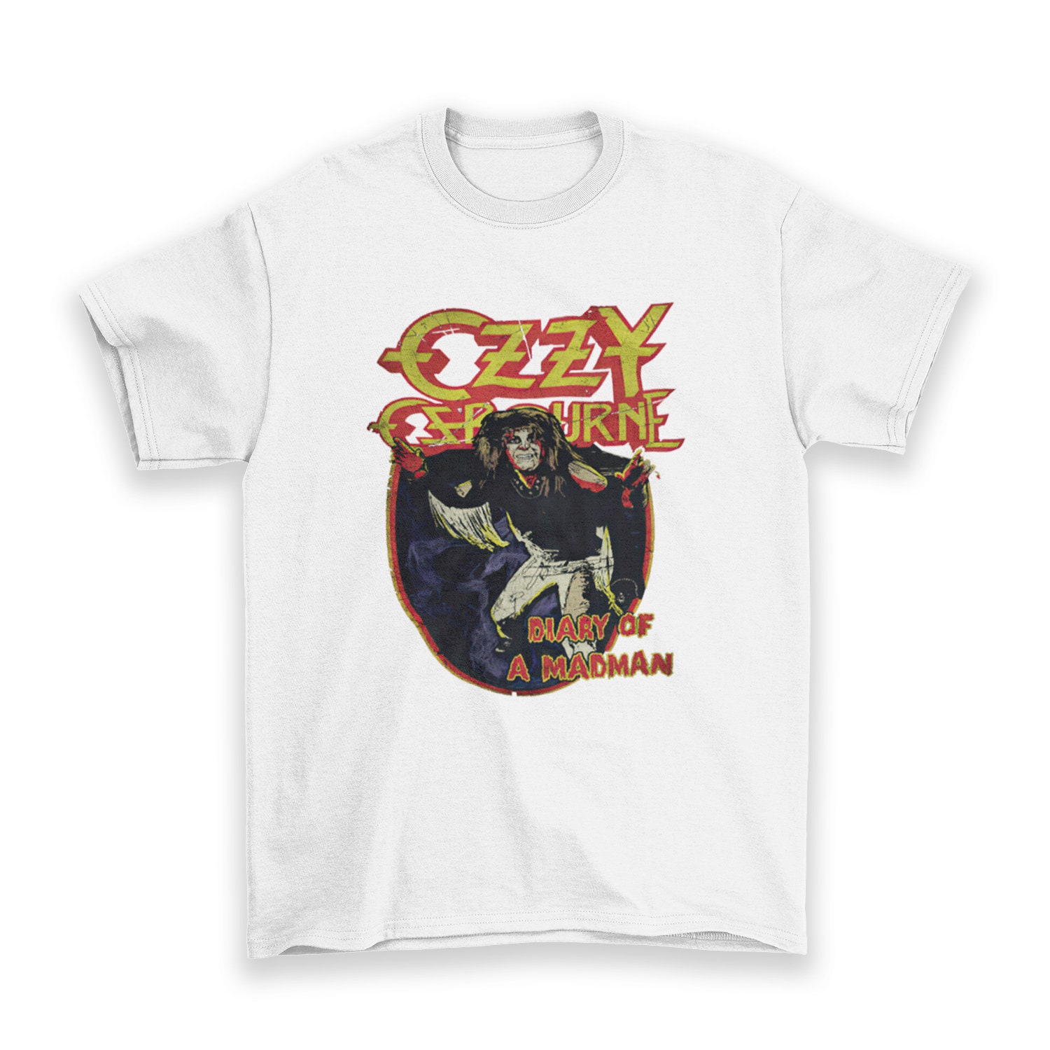 Discover Ozzy Osbourne Diary Of A Mad Man T-Shirt