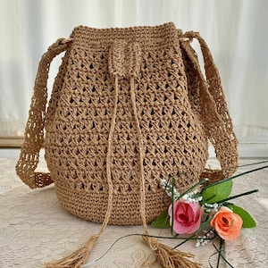 straw bag/straw purse/Paper Rope Bag/Handmade Bag/Hand Woven Bag/Crochet Bag/Knitted Bag/Designer Bag/Luxury Bag/Shoulder Bag/Luxury Bag