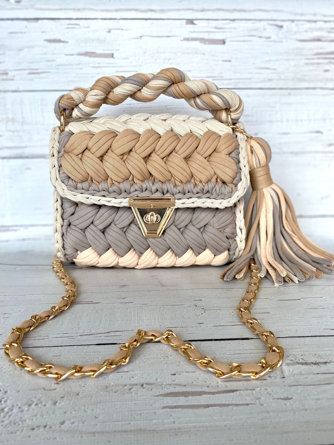 Hand-woven Bag Special-interest Design Simple Style Lady