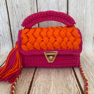 Handmade Bag/Hand Woven Bag/Crochet Bag/Knitted Bag/Green Bag/Designer Bag/Luxury Bag/Shoulder Bag/Luxury Bag/Women&#39;s Bag