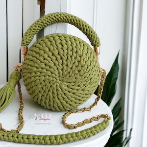 Sac tissé à la main/sac fait main/sac au crochet/sac en tricot/sac tricoté à la main/sac de luxe/sac pour femme/sac de créateur/sac noir/sac à bandoulière