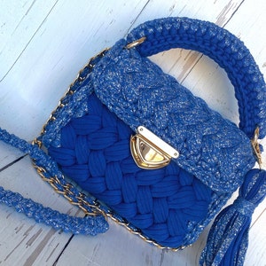 Handmade bag/Crochet Bag/Luxury Bag/Hand woven bag/Bag/Hand Knitted Bag/Knitted Bag/Women&#39;s Bag/Shoulder bag/Designer Bag