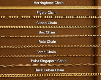 14k Gold Chain Bracelet, Paper Clip Chain Bracelet, Herringbone Chain, Thick Cuban Chain Bracelet for Women, Curb Chain, Everyday Bracelet