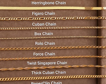 14k Gold Chain Bracelet, Paper Clip Chain Bracelet, Herringbone Chain, Thick Cuban Chain Bracelet for Women, Curb Chain, Everyday Bracelet