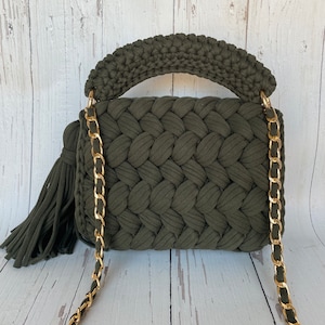 Hand Woven Bag/handmade Bag/crochet Bag/knitted Bag/hand Knitted Bag ...