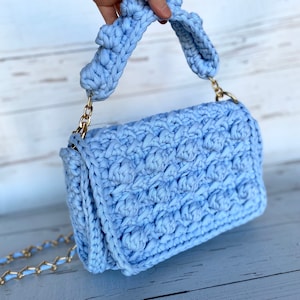 Handmade Bag/Hand Woven Bag/Crochet Bag/Knitted Bag/Cream Bag/Designer Bag/Luxury Bag/Shoulder Bag/Luxury Bag/Women&#39;s Bag