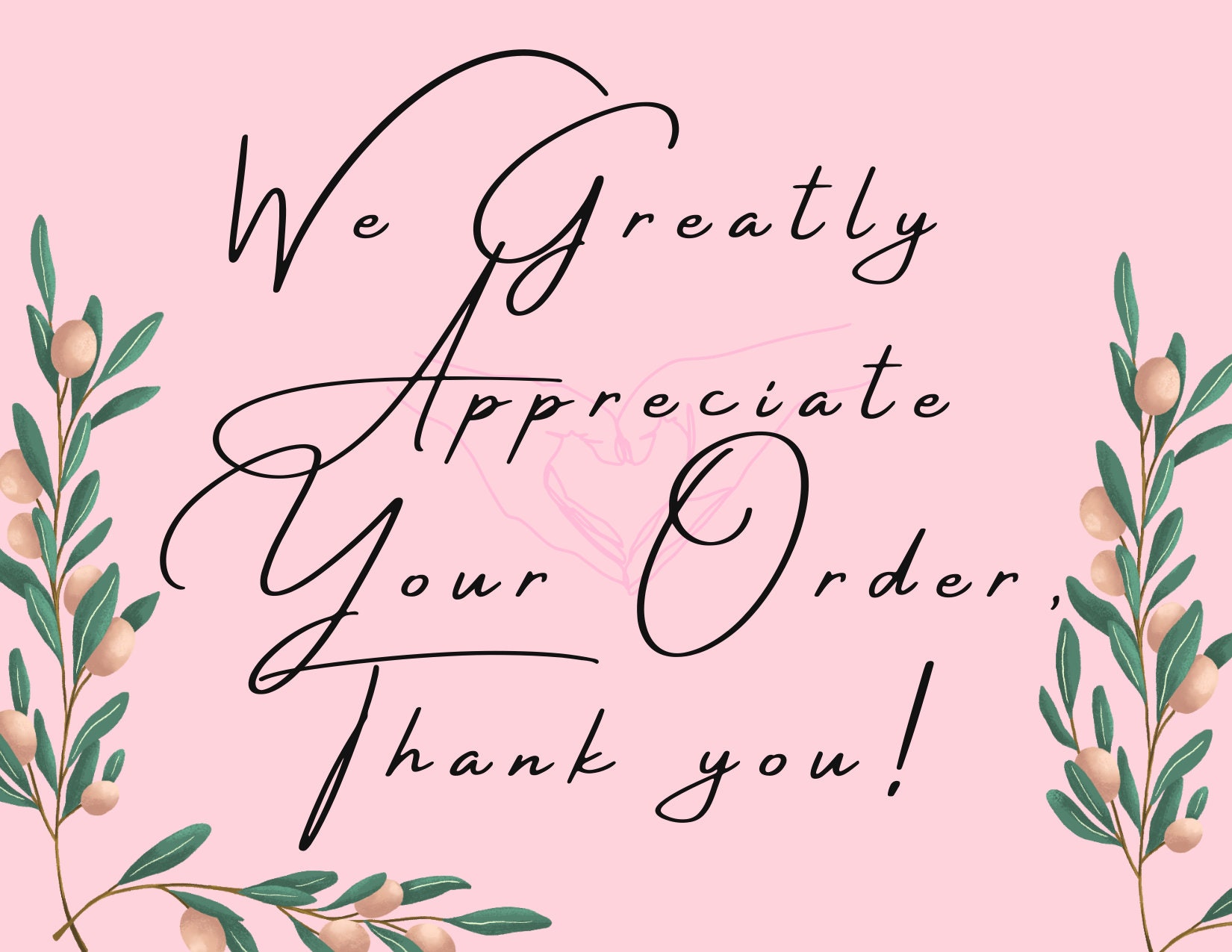 Editable Thank You Business Cards Printable Thank You Cards Etsy
