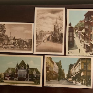 Vintage Postcard Set # 1 from Quebec, about 1950