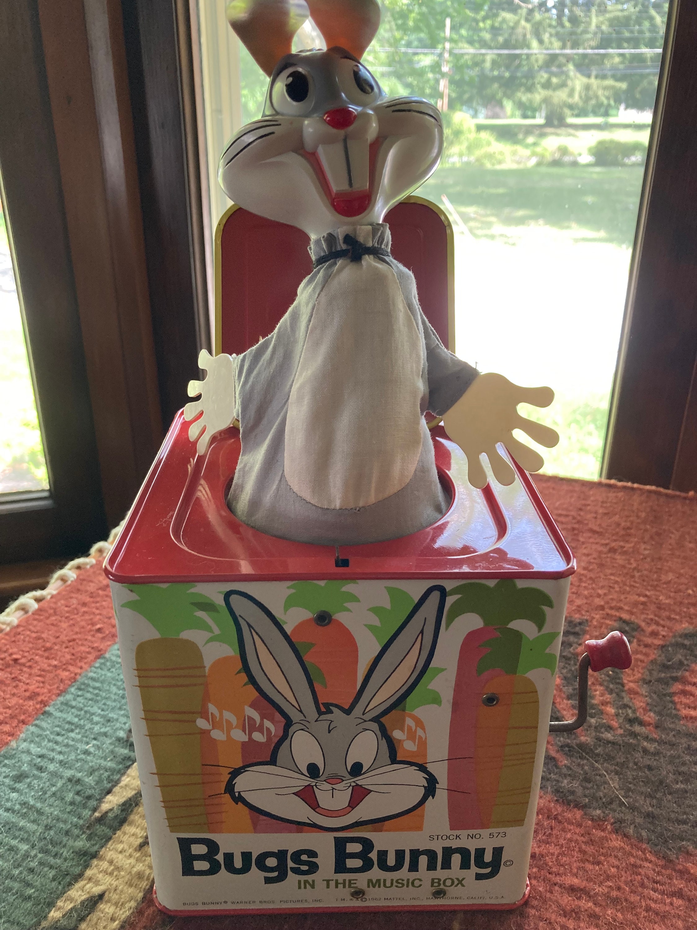 Bugs Bunny in the Music Box 1962 Mattel Toy