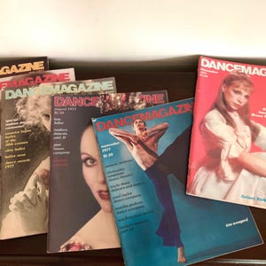 Dance Magazine, 1977 - 6 issues