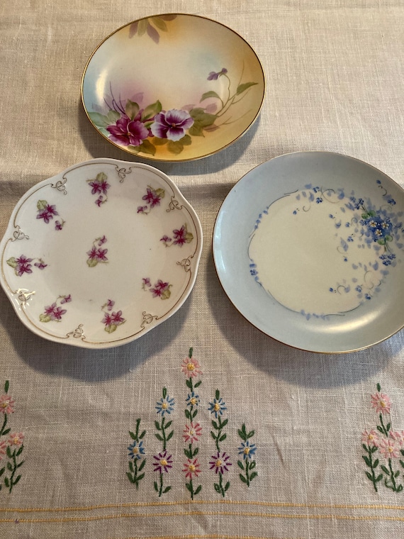 Kleine Vintage Teller Sammlung