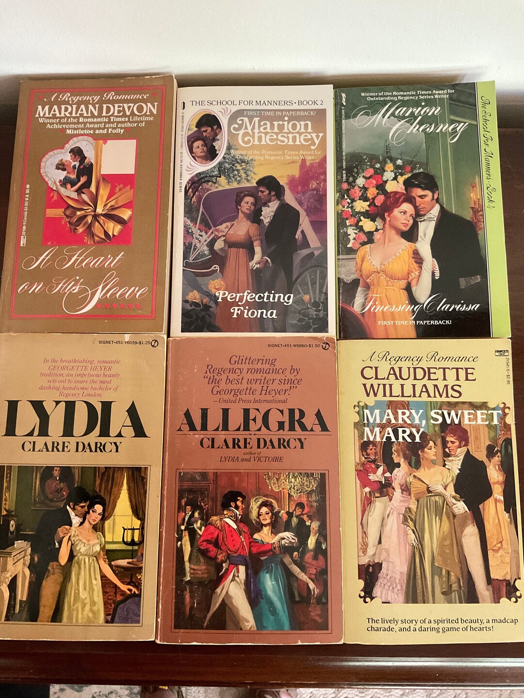 Traditional Regency Romance Paperbacks 19741993 Etsy