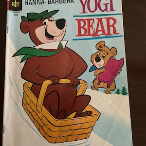 Yogi Bear Comic Book from 1970 Gold Key Comics