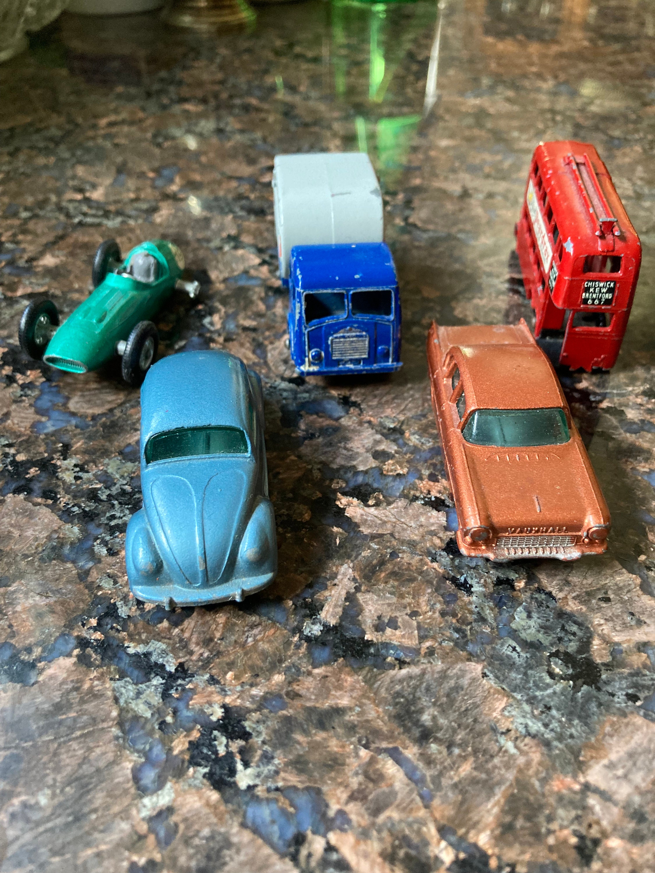 Vintage 1980s Matchbox, Hot Wheels, Yatming, Mini Toy Car