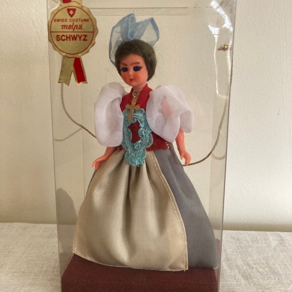 Vintage Melpa Swiss Costume Doll