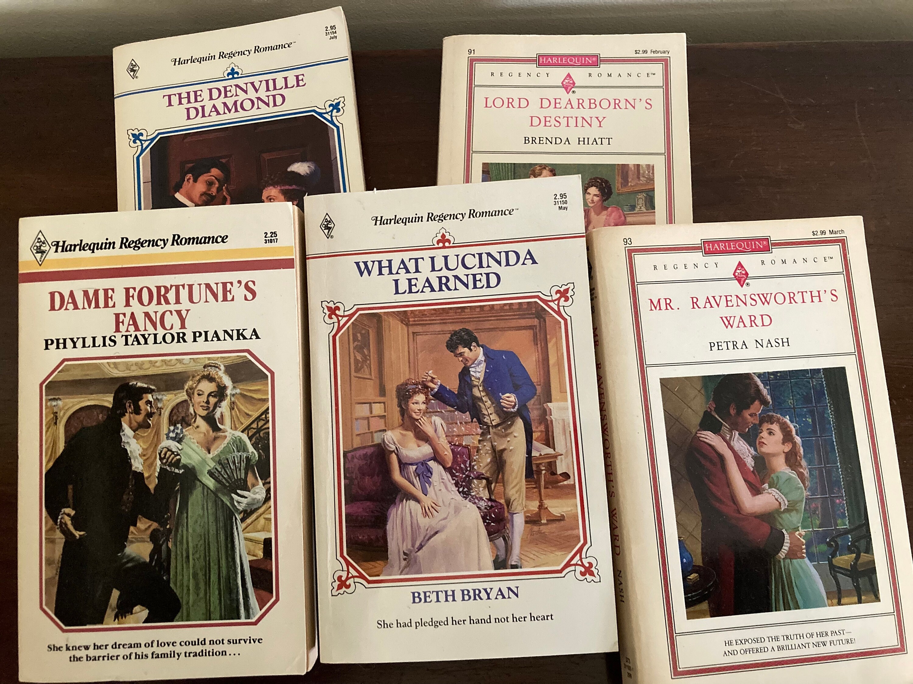 Vintage Harlequin Regency Romance Paperbacks, 19871993 Etsy