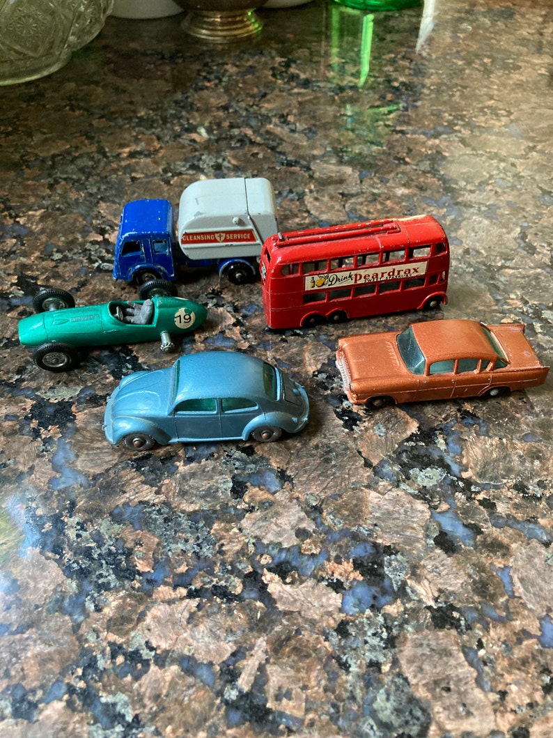 Vintage Matchbox Cars and Trucks, Made in England by Lesney - Etsy