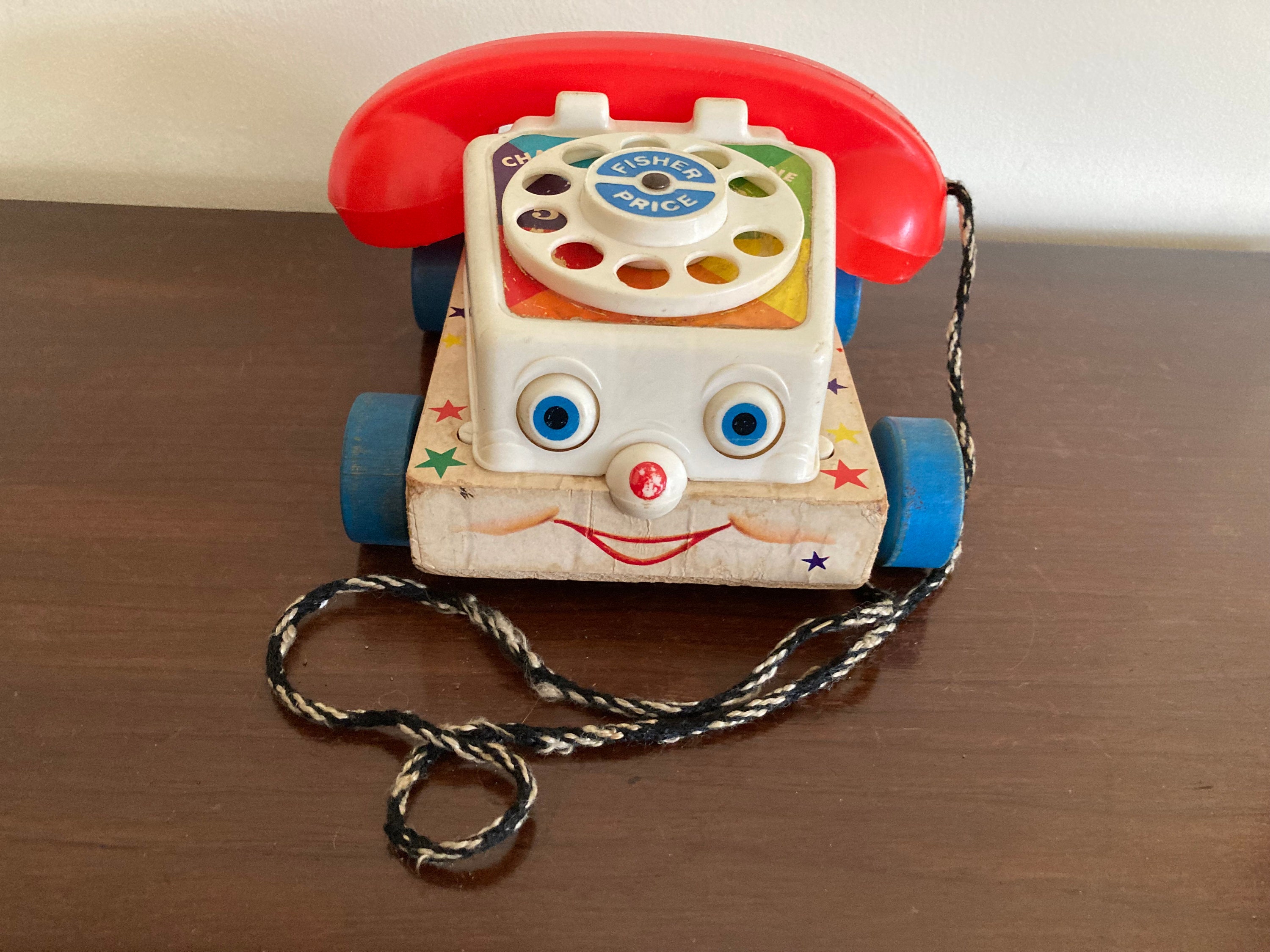 Fisher Price Chatter Phone/c. 1960s/1970s/vintage/toys