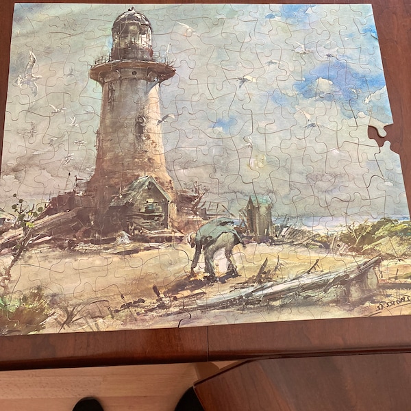 Whitman Deluxe Guild Puzzles Etsy