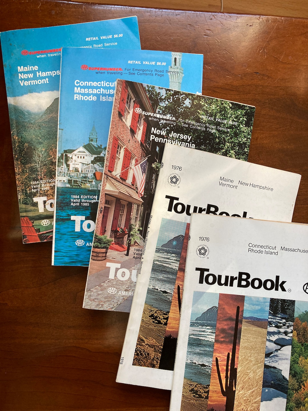 AAA Tour Books From 1976 and 1984 - Etsy