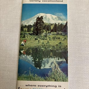 “Washington State…Variety Urlaubsland…Where alles ist nur Stunden auseinander”